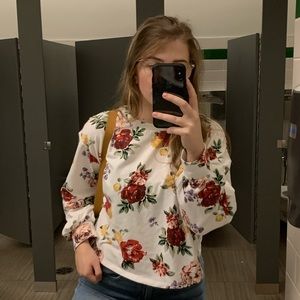Floral Sweater